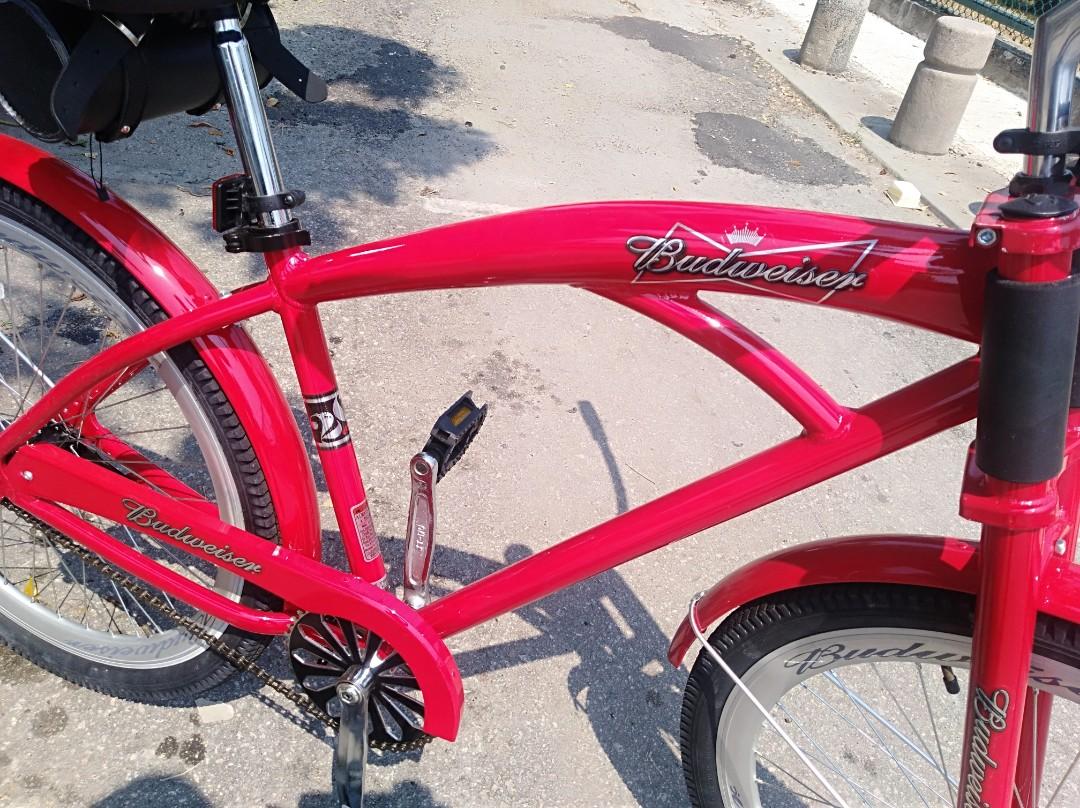 Budweiser store beach cruiser