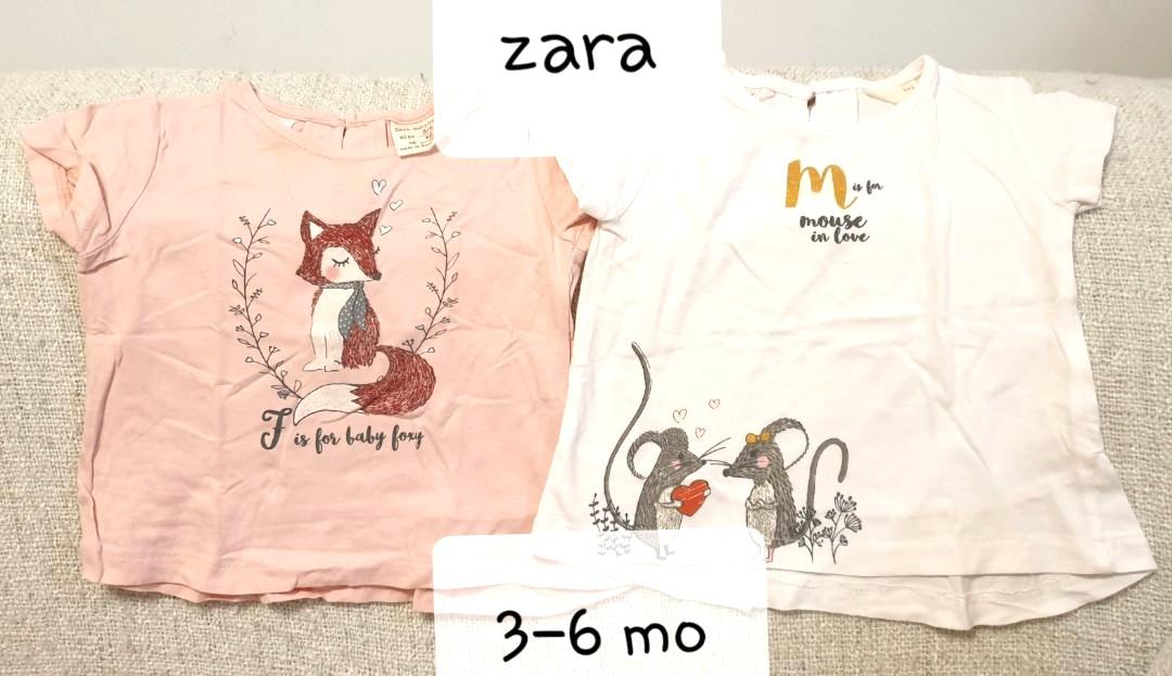 zara baby girl shirts