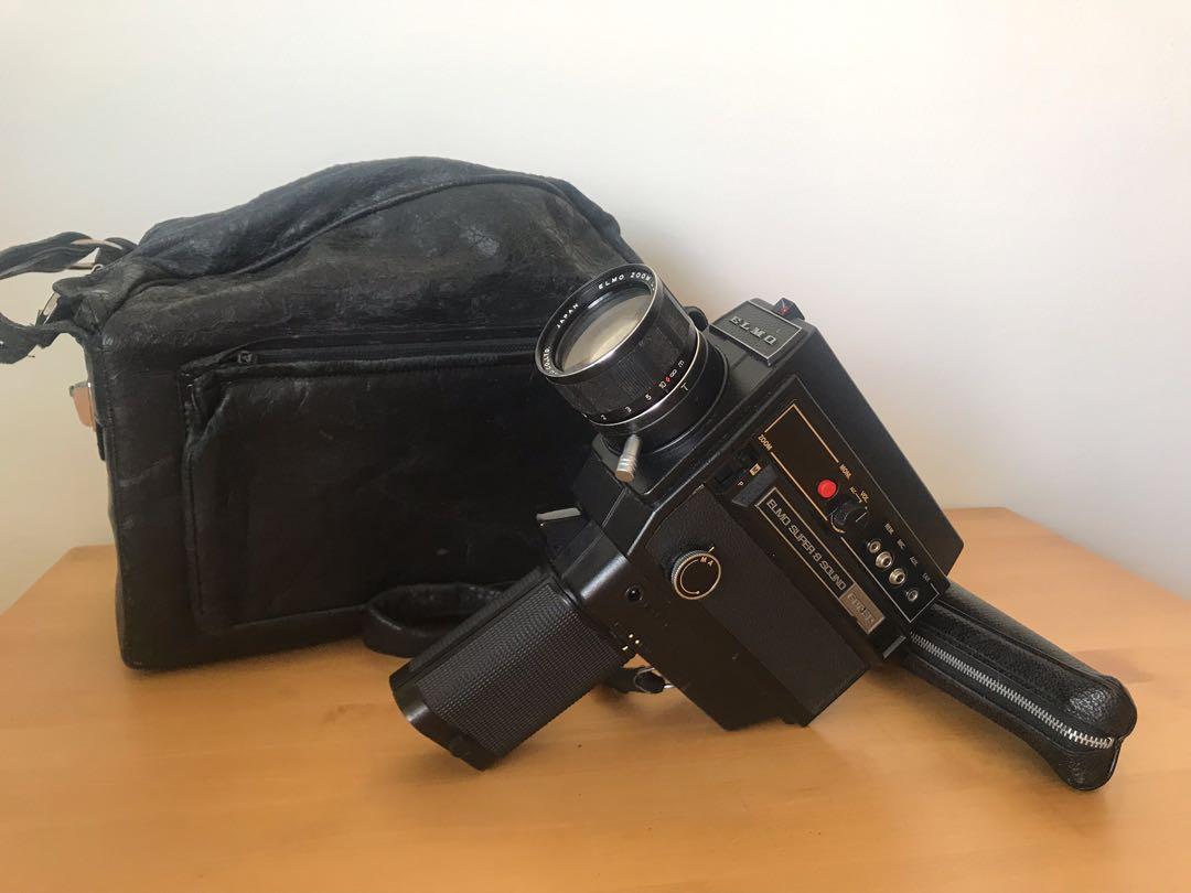 70 s vintage elmo super 8 sound 600sd video camera