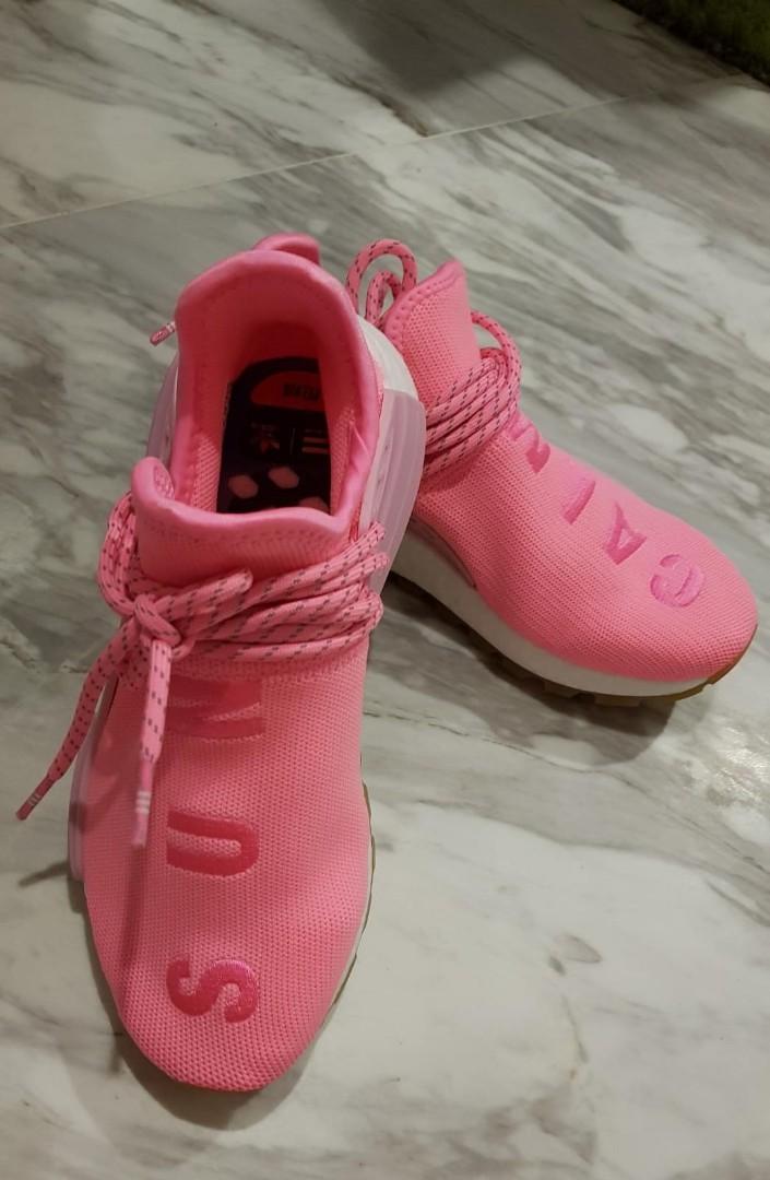 adidas nmd human race pink