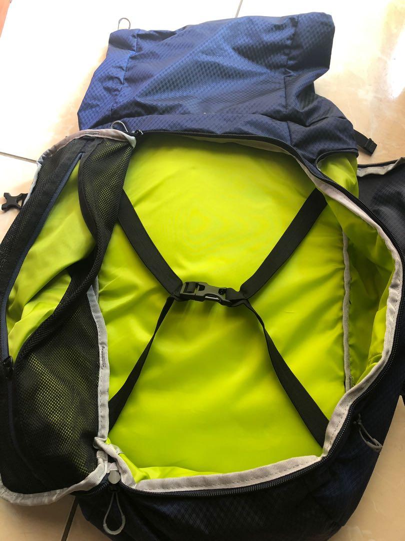 Backpack TORCH Airbender Fujisawa 45+3 Liter Navy, Fesyen Pria, Tas