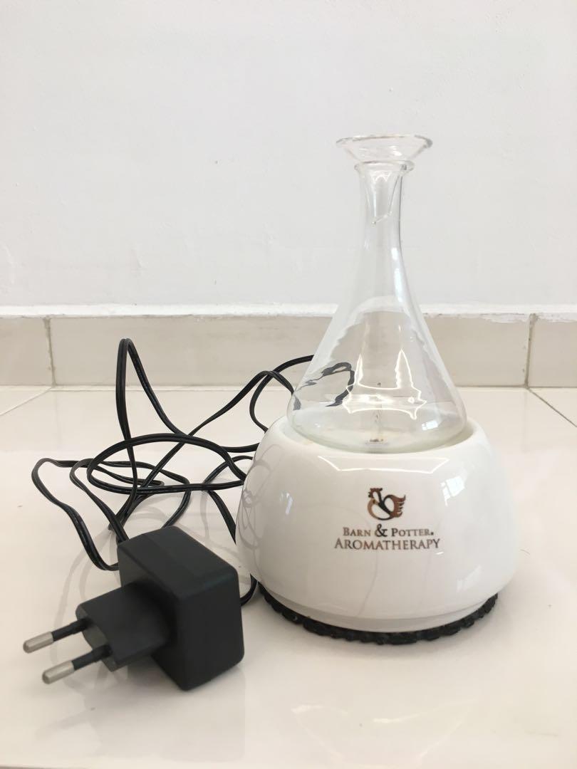 Barn & Potter Aroma Diffuser/Nebulizer with 8x Essential ...