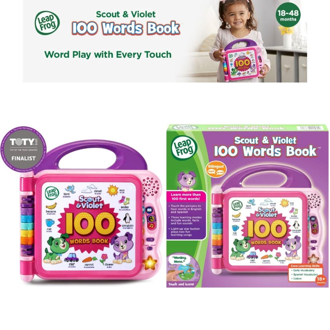 Leapfrog scout and violet 100 words discount