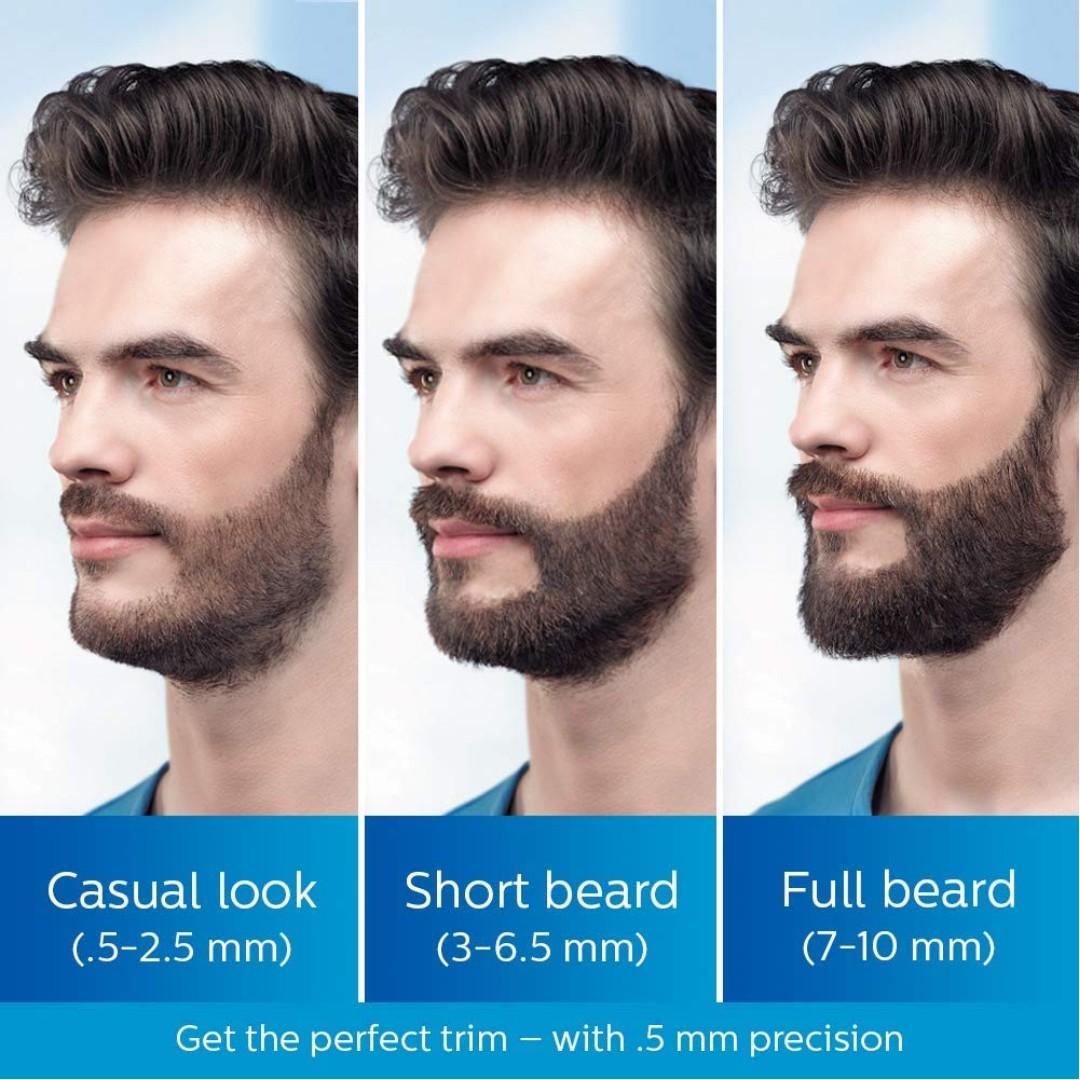 Brand New Philips Cordless Men Beard Trimmer Black In Sealed Pack Health Beauty Men S Grooming On Carousell
