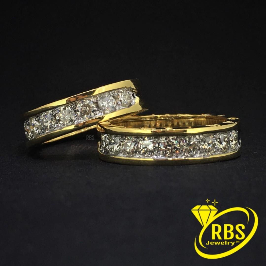 14K Bulgari  Diamond Eternity Ring, Women's Fashion, Jewelry &  Organizers, Rings on Carousell