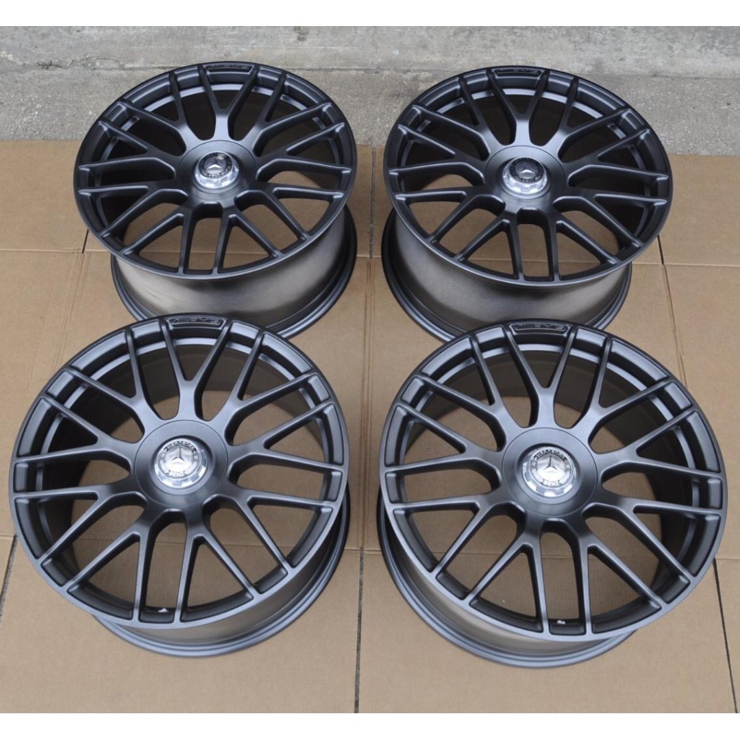 C63 S AMG Forged Rims - Swap Deal with Factory Silver Version, Car ...
