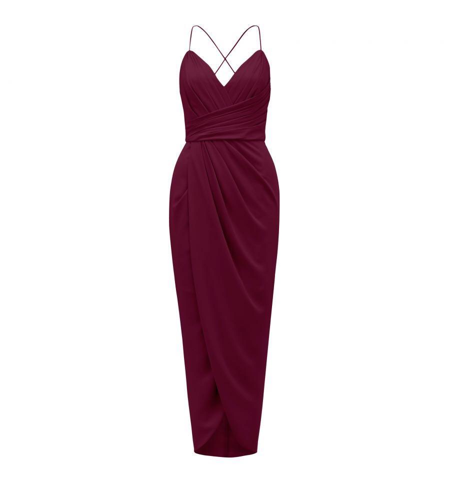 FOREVER NEW Charlotte Drape Maxi Dress XS BNWT