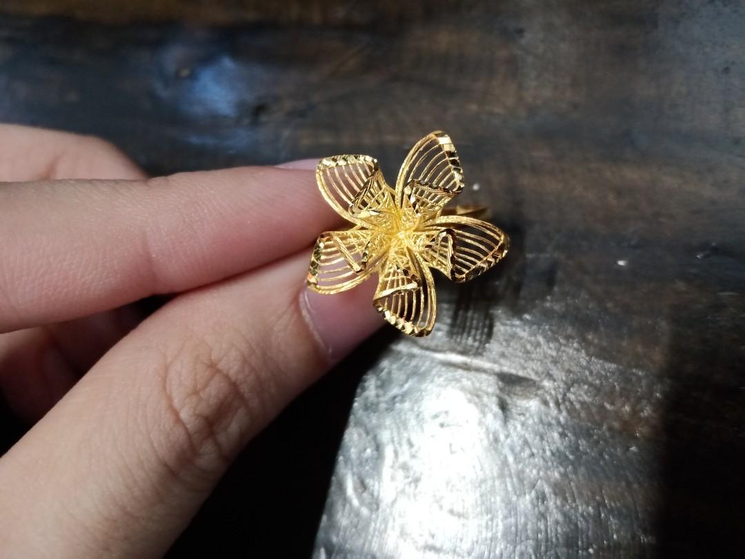 Cincin Emas Kadar 375 9 Karat Women S Fashion Women S Jewelry On