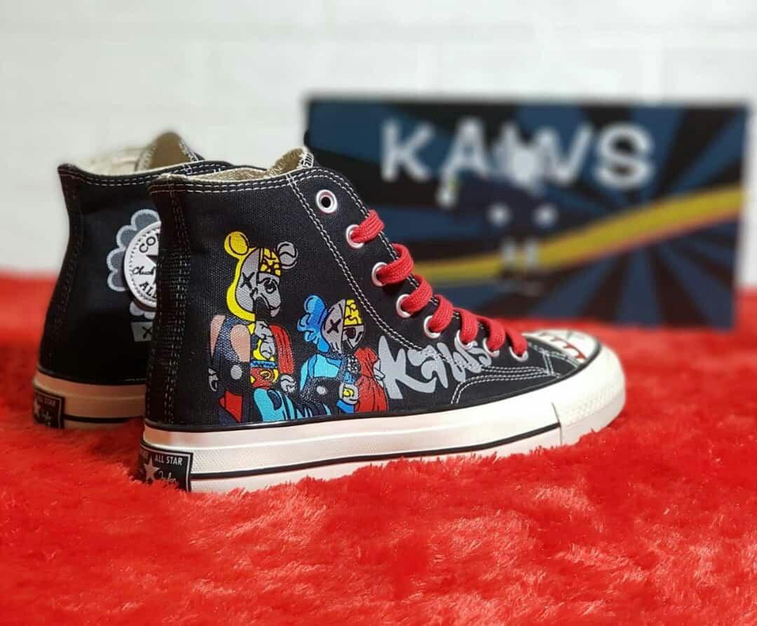 converse kaws