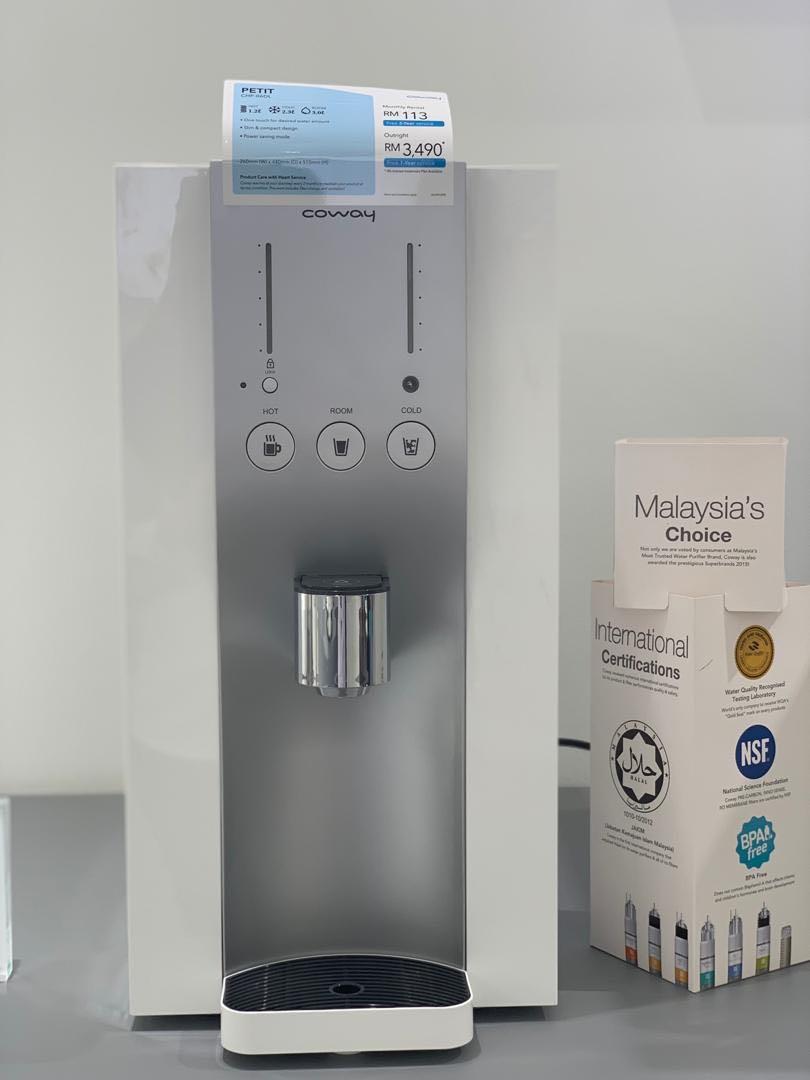 Coway Water Purifier (PETIT) Penapis Air Coway, TV & Home Appliances
