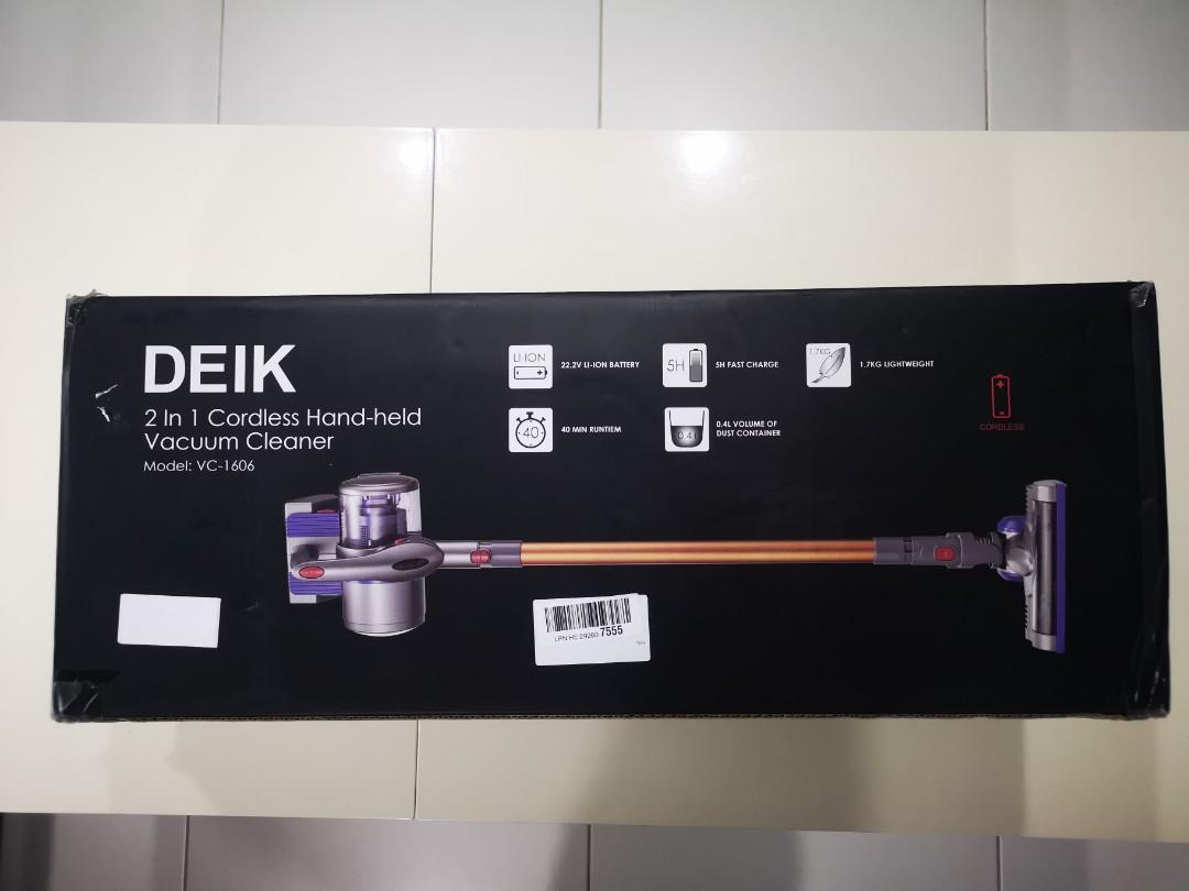 Deik cordless vacuum cleaner 2 in 1 VC 