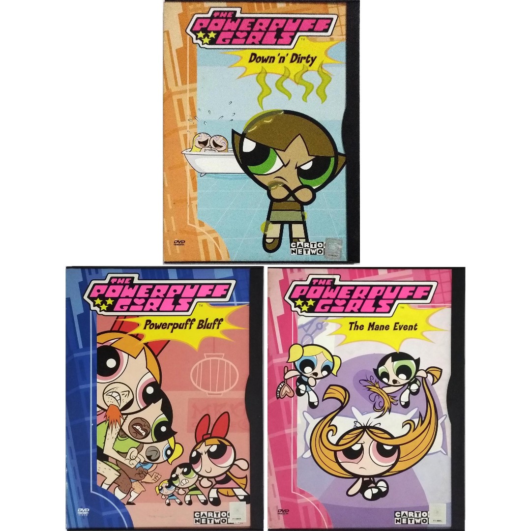 DVD: The Powerpuff Girls: Down 'n' Dirty / The Mane Event / Powerpuff ...