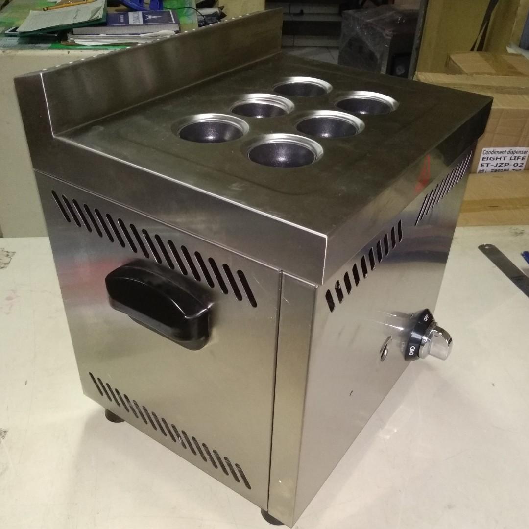 Egg roll maker sausage egg machine gas LPG (Category: Coffee Machines & Makers) located in Valenzuela. Submitted by eightlife_trading (Listing ID 238462157, Image 1). Description: OTHER AVAILABLE PRODUCTS: • Belgian Waffle Maker • Crepe Maker • Bread Toaster • Hotdog Waffle Maker • Panini Contact Grill • Takoyaki Maker • Dougnut Waffle maker • Waffle dispenser / Stainless steel funnel • Noodle Cutter Electric / Gas • Hot Chocolate Machine Dispens