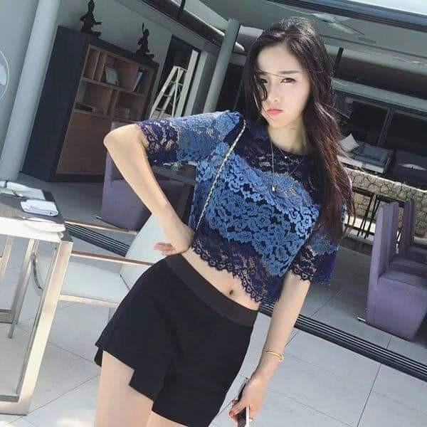 Embroidery Lace Quality Blouse (Category: Blouses) located in Cainta. Submitted by shopchelonline (Listing ID 254467911, Image 1). Description: 👚Embroidery Lace Quality Blouse 👚Embroidery lace fabric, good cloth 👚Back single button 👚One size, free size fits up to semi L 👚Single color.