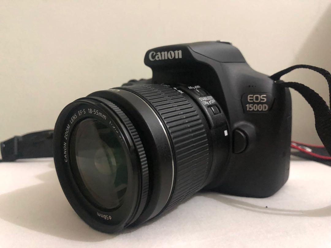EOS 1500D (Category: Cameras) located in Manila. Submitted by dlilstudio (Listing ID 254388007, Image 1). Description: - used once - original price: PHP 27,000.00.