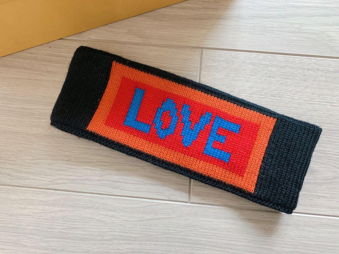Fendi top love headband