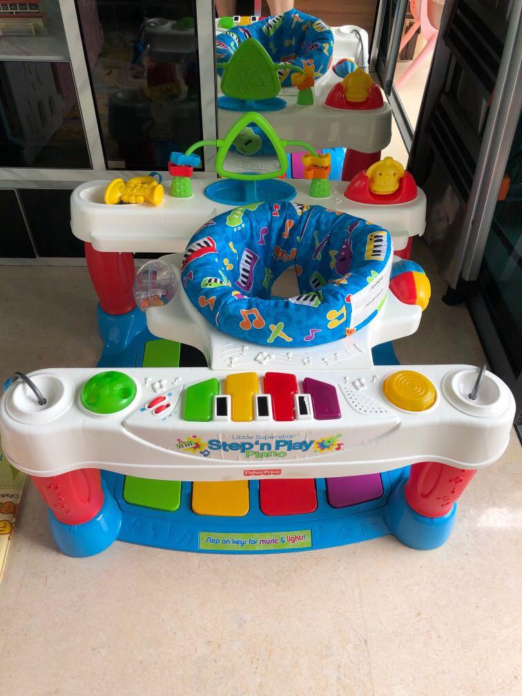 fisher price piano bouncer