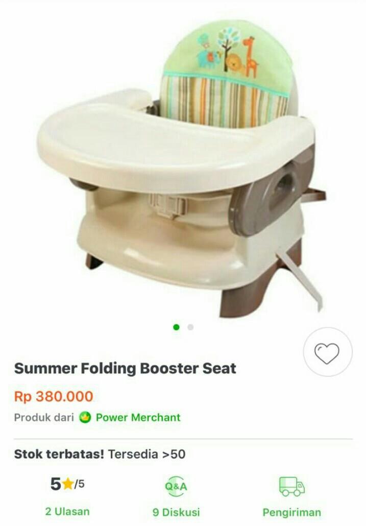 Folding Booster Seat Babies Kids Others On Carousell