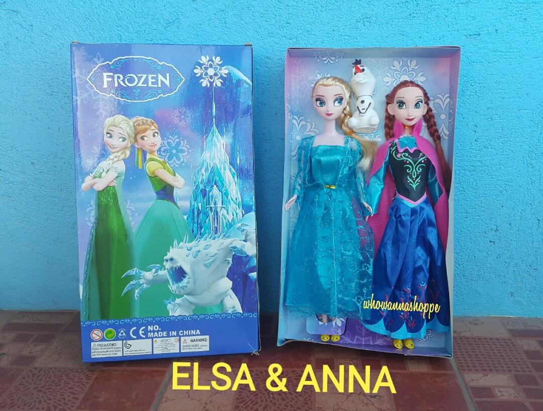 FROZEN (Elsa & Anna) Dolls (Category: Kids Toys) located in Mabalacat. Submitted by whowannashoppe (Listing ID 254355036, Image 2). Description: FROZEN Elsa & Anna Dolls Material: Rubber ✔ Good quality materials. Hindi plastic yung katawan. 🏷 P350.00 + sf ✔ LAST PRICE POSTED. TAPAT NA PO! 🚫 NO HAGGLING. ❌ No joy reserver. No joy miner. ❌ No long reservation. (Two days reservation only.) ✔ Payment first policy. ▪ Cross-posted. Ask for availabili
