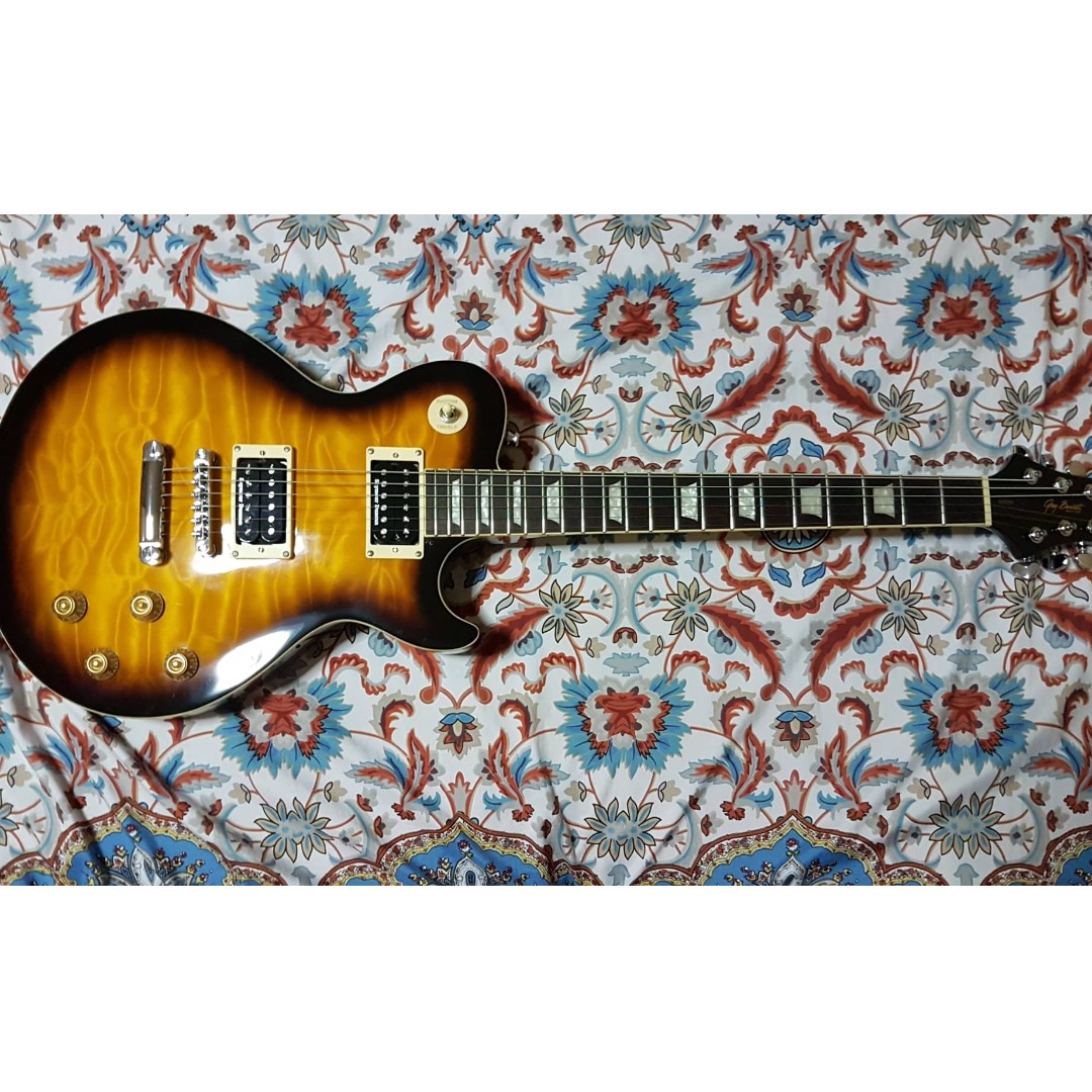 Greg Bennett AV6 Electric Guitar Vintage Sunburst Hobbies Toys