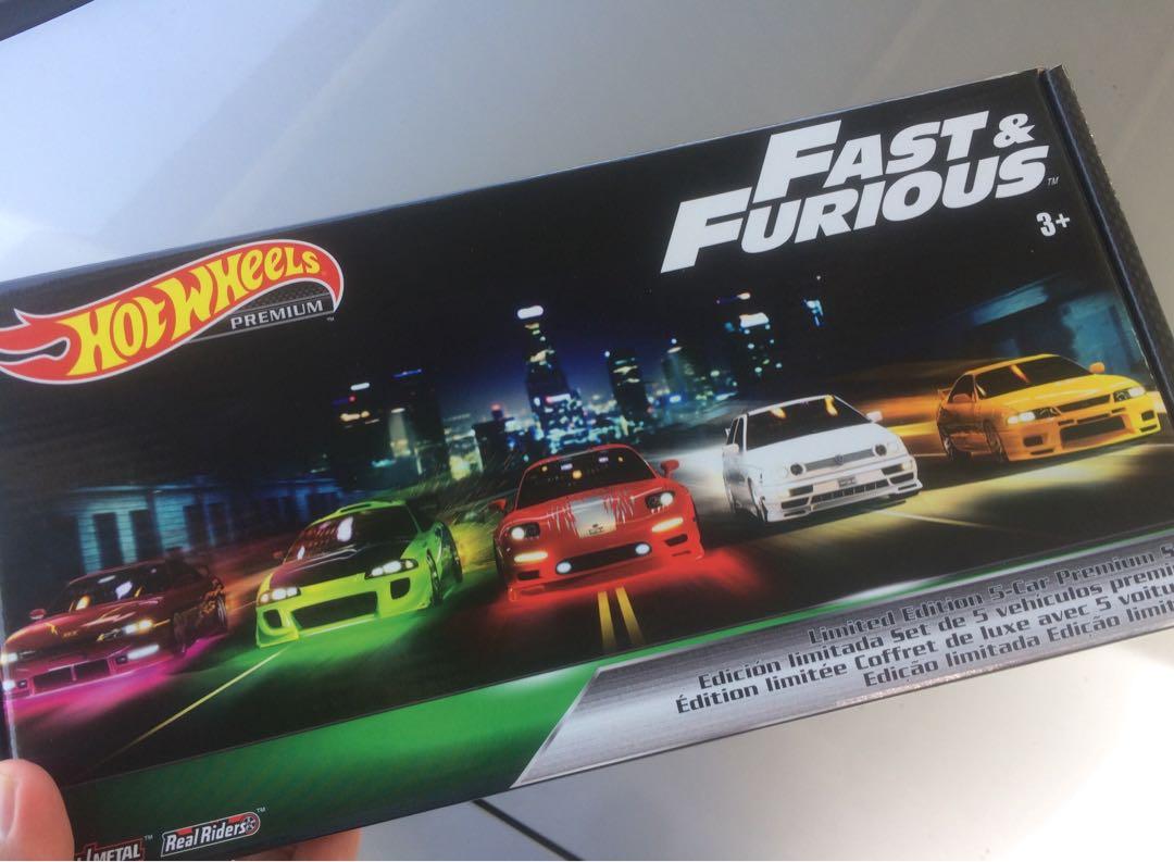 Hot Wheels Fast And Furious Premium Box Set Limited Edition My Xxx