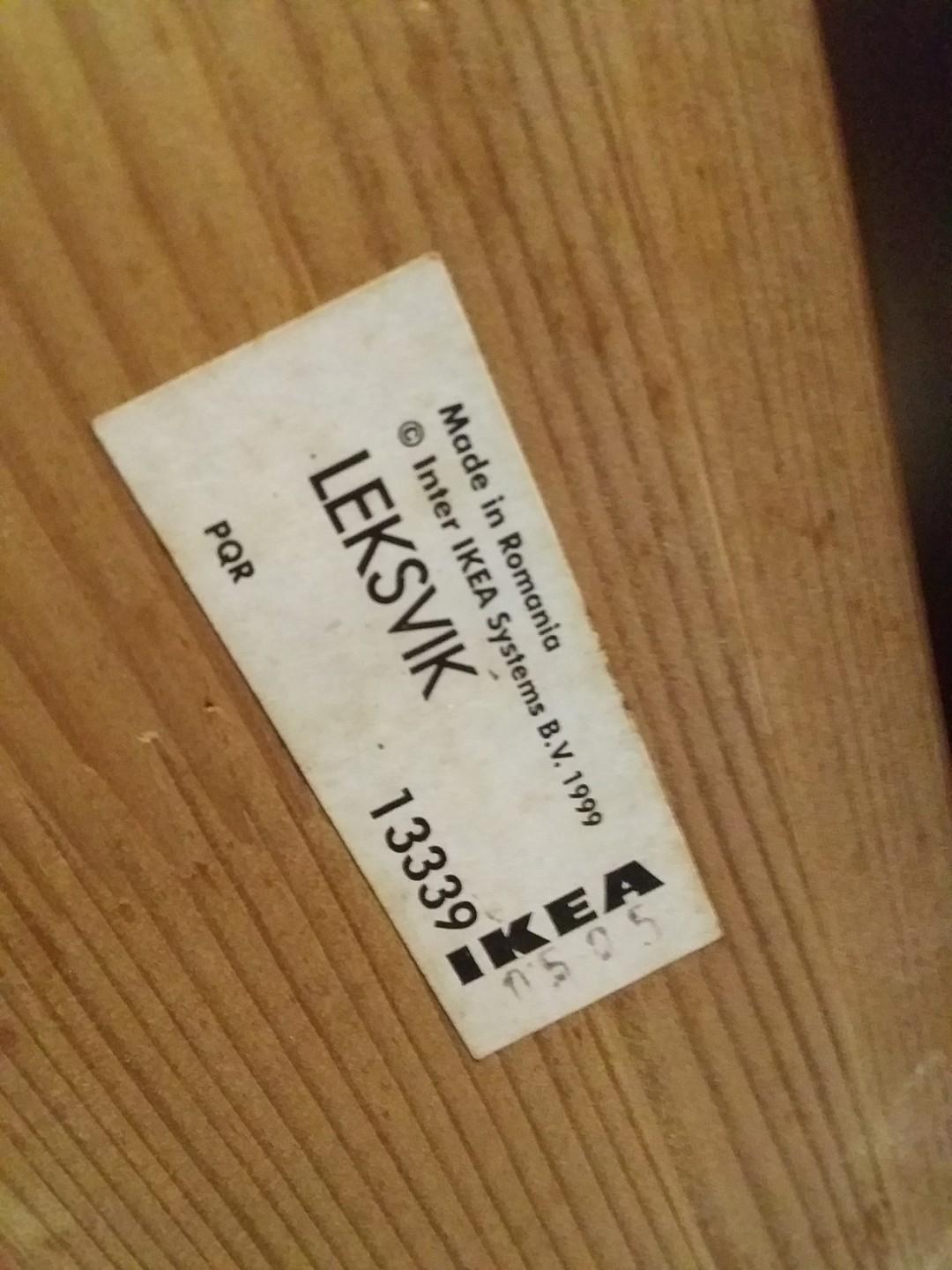 Ikea LEKSVIK tv bench, Furniture & Home Living, Furniture, TV Consoles on Carousell