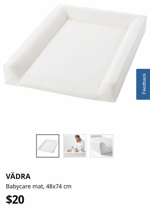 IKEA SOLGUL Changing Table VADRA Babycare Mat Babies Kids