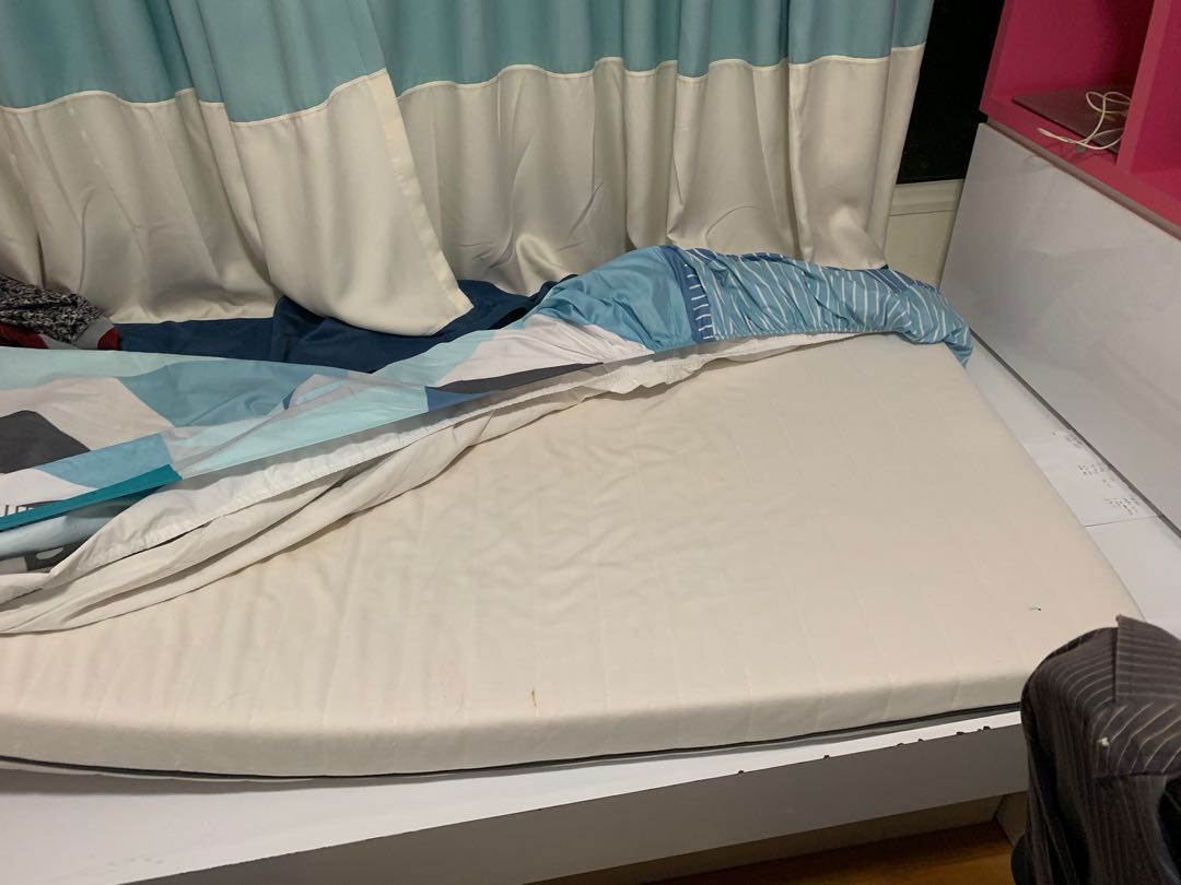 IKEA Sultan Mattress, Furniture & Home Living, Furniture, Bed Frames