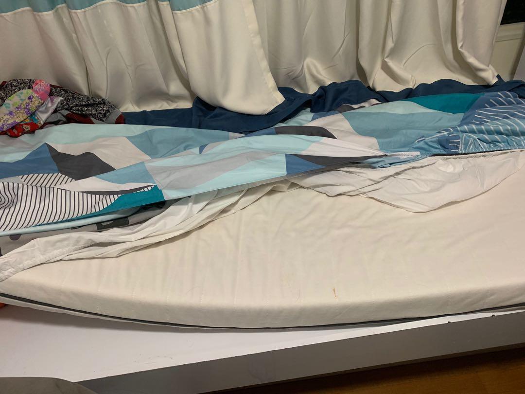 IKEA Sultan Mattress, Furniture & Home Living, Furniture, Bed Frames