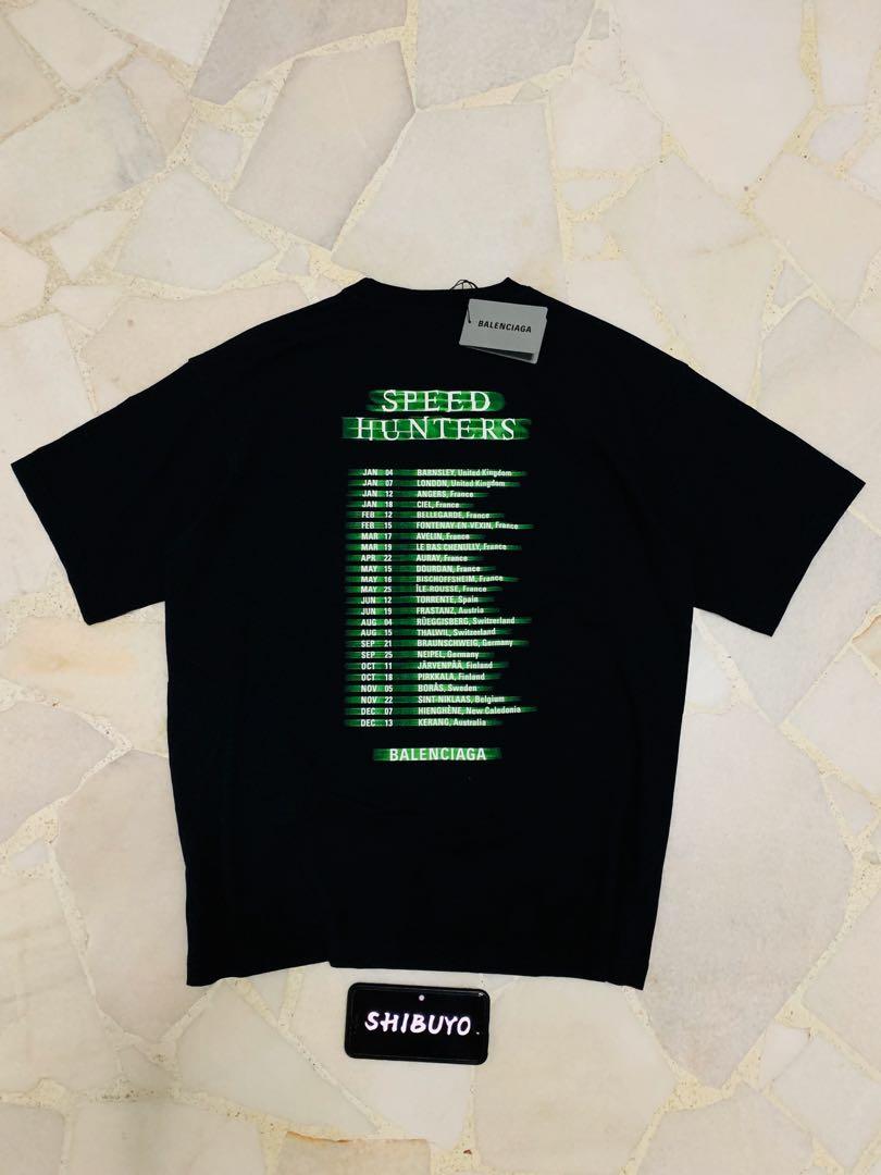balenciaga band tee