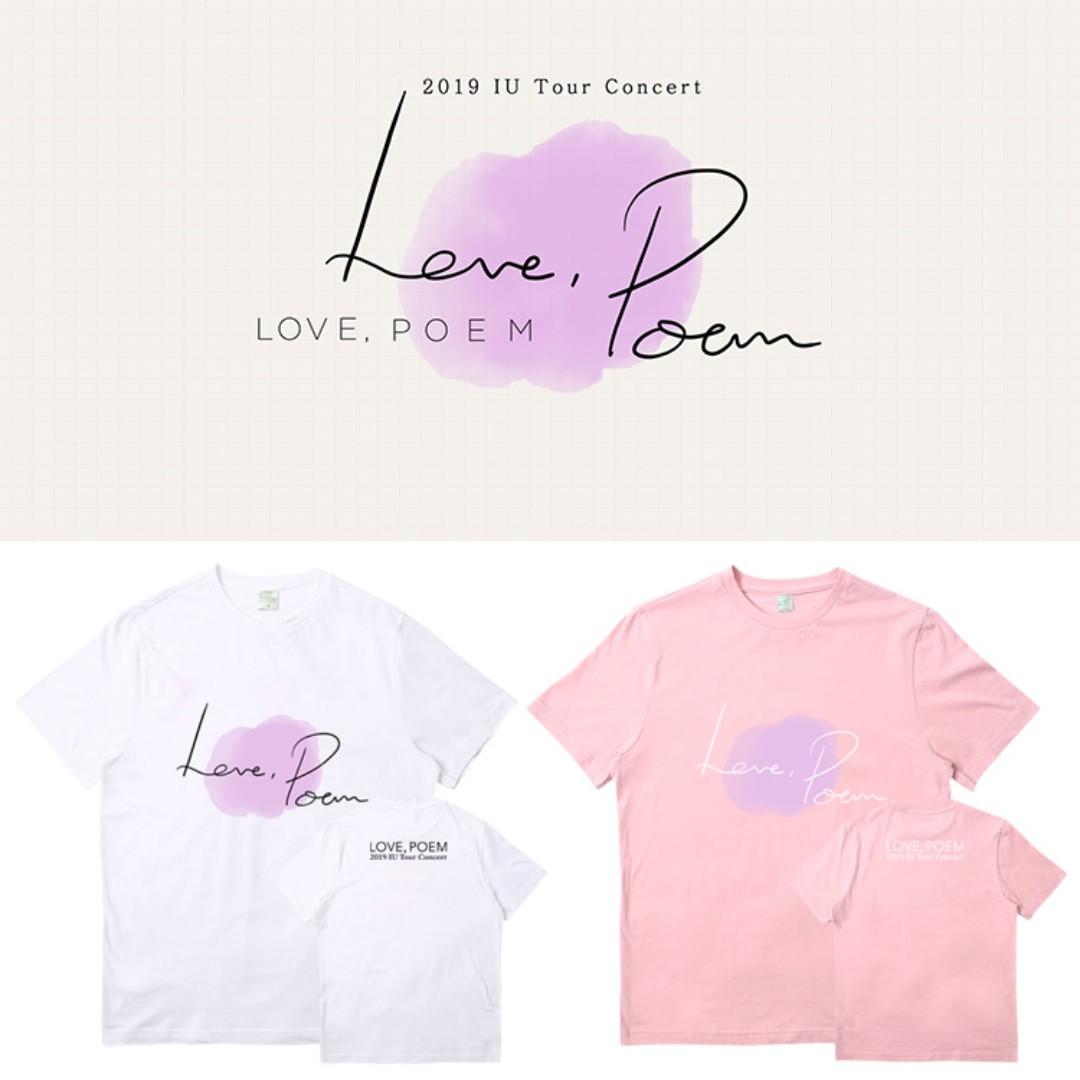 Iu Love Poem Shirt Entertainment K Wave On Carousell
