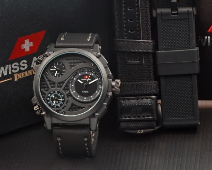 JAM TANGAN SWISS ARMY INFANTRY Fesyen Pria Jam Tangan di Carousell