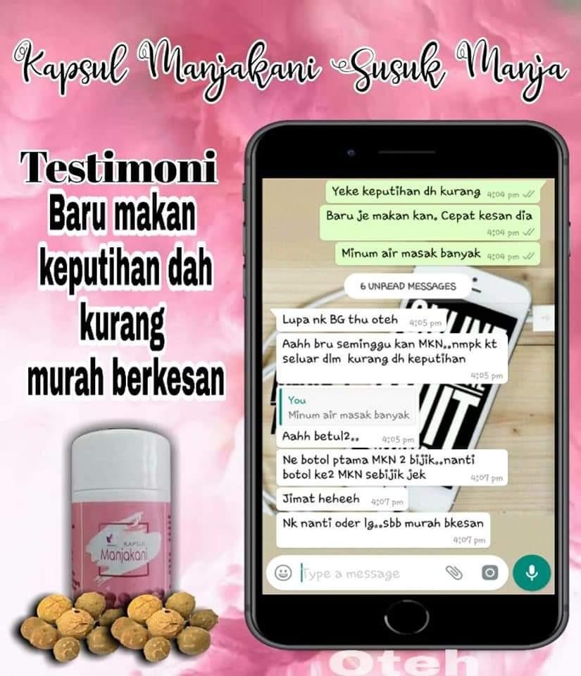 Kapsul Manjakani by Susuk Manja (Produk Tempatan), Health & Nutrition ...