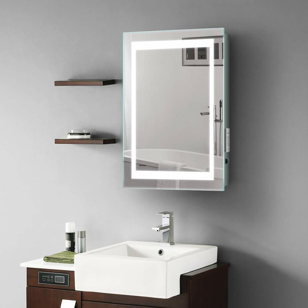 Offer Led Illuminated Bathroom Mirror Shaver Socket Furniture Home Decor Others On Carousell These bathroom mirror cabinets with shaver sockets offer quality designs combined with robust construction and durable hinges. carousell
