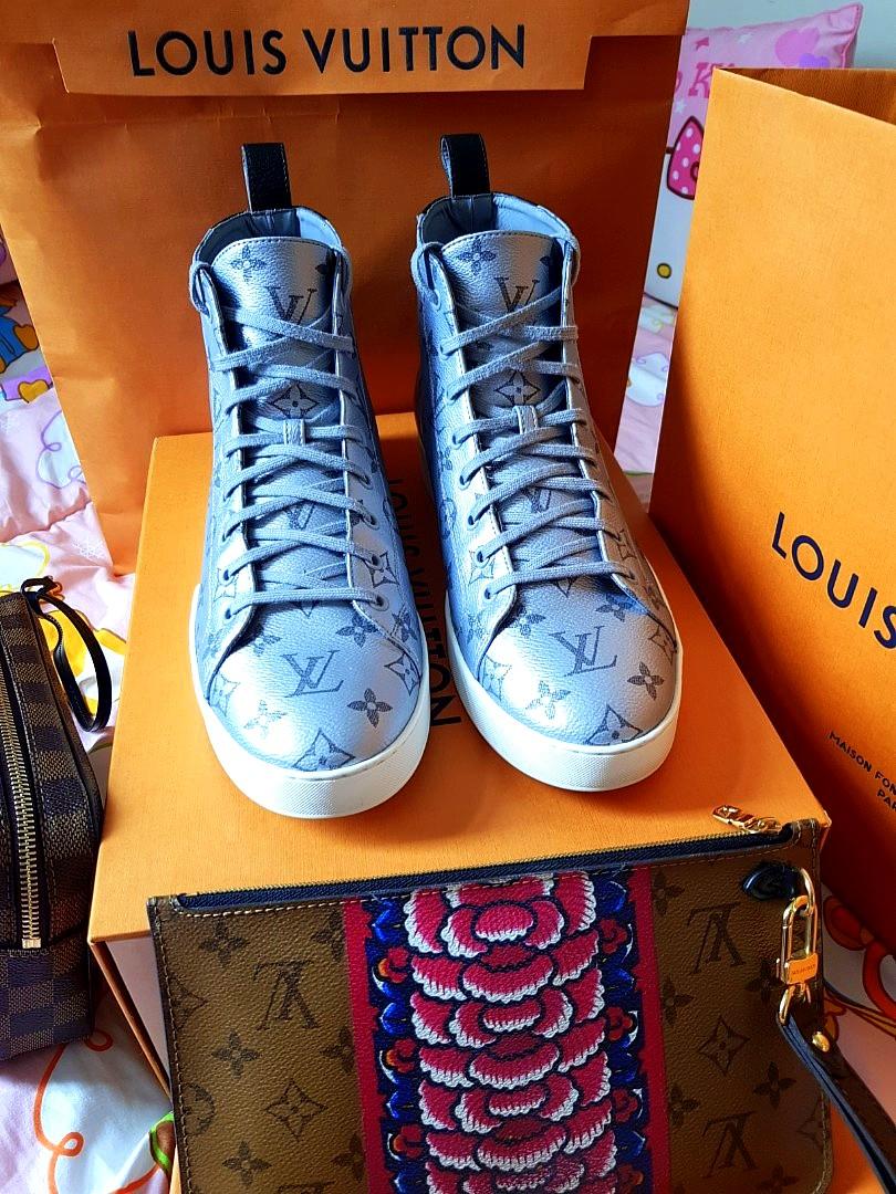 Louis Vuitton Men's Monogram Canvas Match-Up Sneaker – Luxuria & Co.