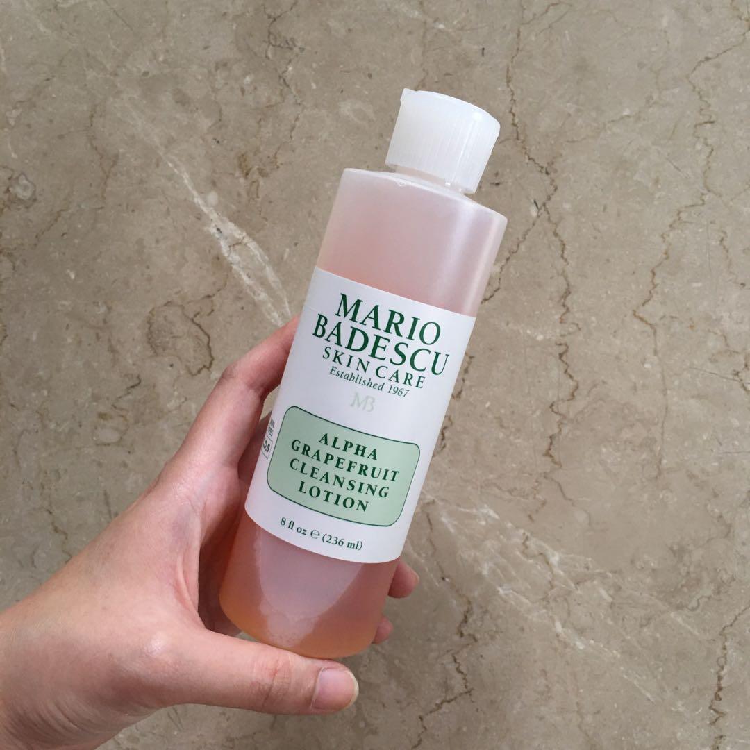 alpha grapefruit cleansing lotion