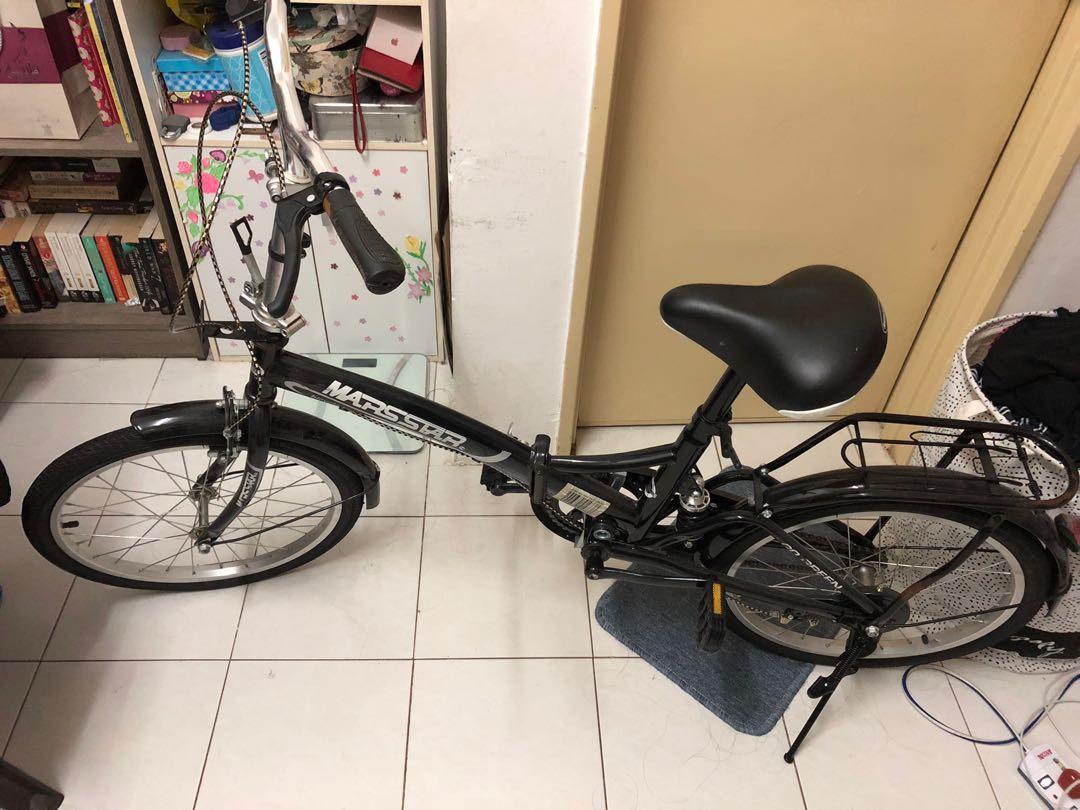 Probike enfold store folding bike