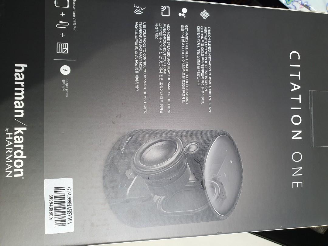 New Harman Kardon Google Home sound system