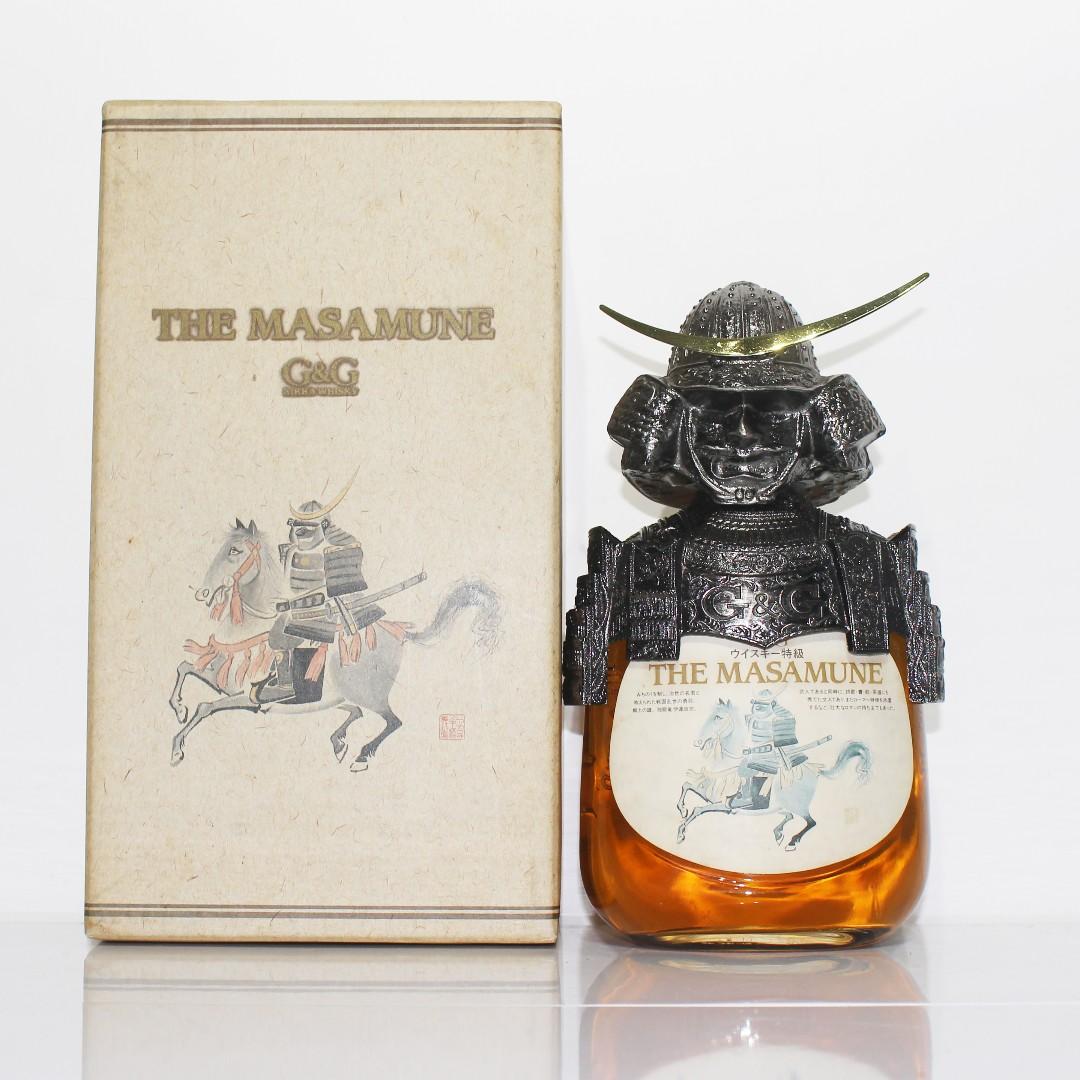 ニッカ　ウイスキー　伊達政宗　武士 Nikka gold gold samurai whisky 日本武將威士忌生命之水
