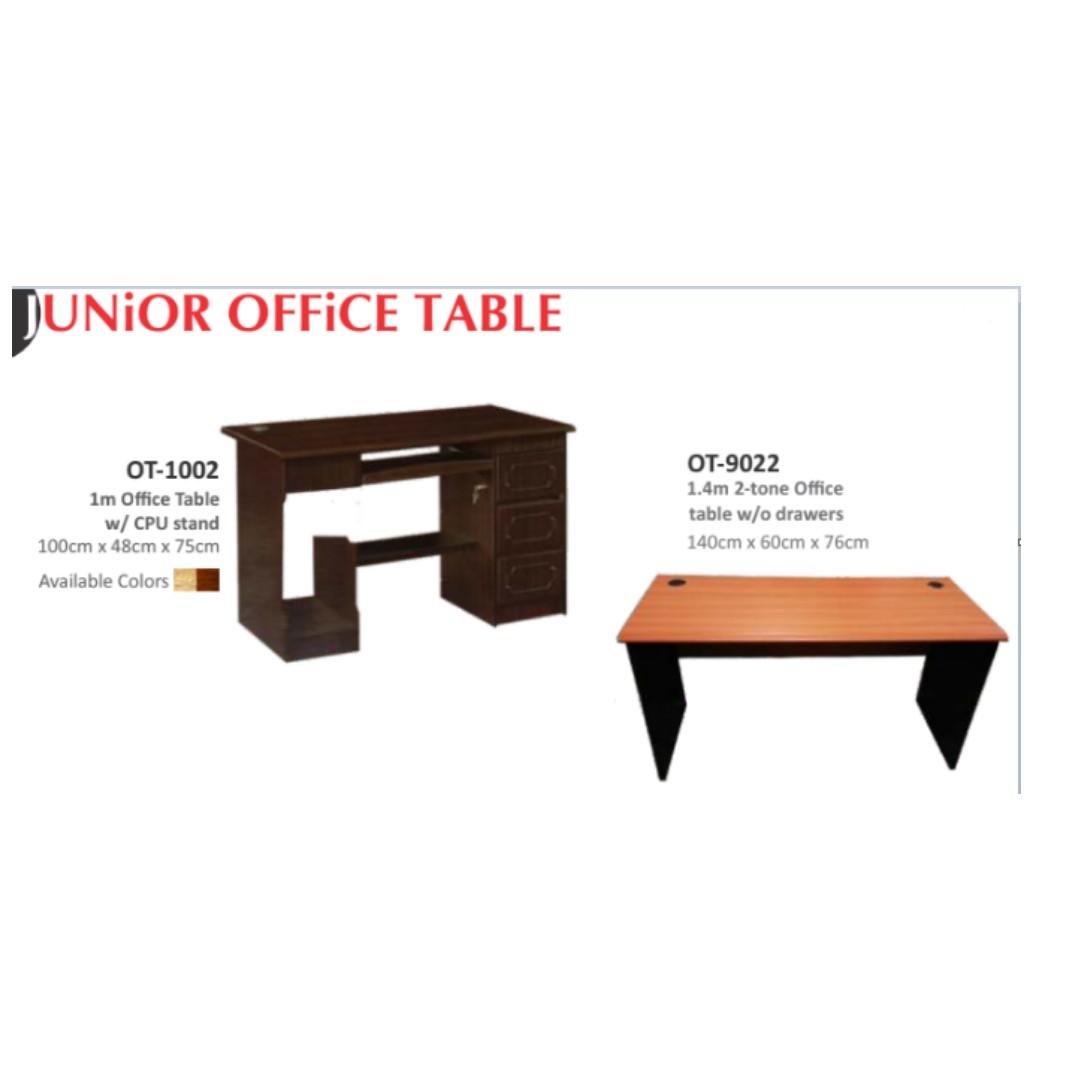 Office table with side and center drawers (Category: Office Furniture & Fixtures) located in Quezon City. Submitted by korix.judyann (Listing ID 254379947, Image 1). Description: Price posted is for posting purposes only! BRANDNEW! BRANDNEW! BRANDNEW! 📌 Negotiable Price and High Quality Condition. 📌 Free 3D Layout and Free Site Visit 📌 Free Installation and Delivery within Metro Manila. 📌 For inquiry and pricelist with complete details please
