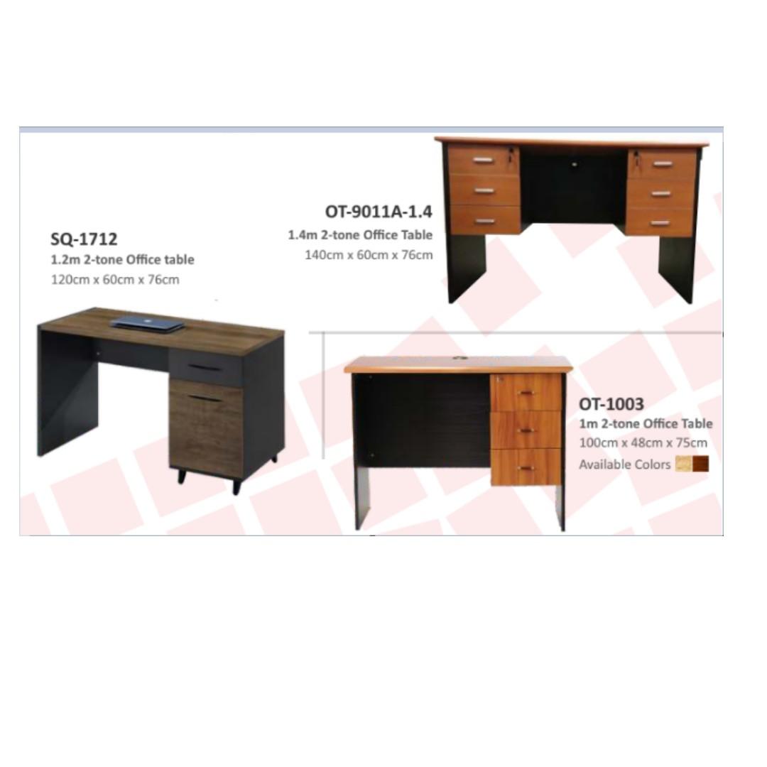 Office table with side and center drawers (Category: Office Furniture & Fixtures) located in Quezon City. Submitted by korix.judyann (Listing ID 254379947, Image 3). Description: Price posted is for posting purposes only! BRANDNEW! BRANDNEW! BRANDNEW! 📌 Negotiable Price and High Quality Condition. 📌 Free 3D Layout and Free Site Visit 📌 Free Installation and Delivery within Metro Manila. 📌 For inquiry and pricelist with complete details please
