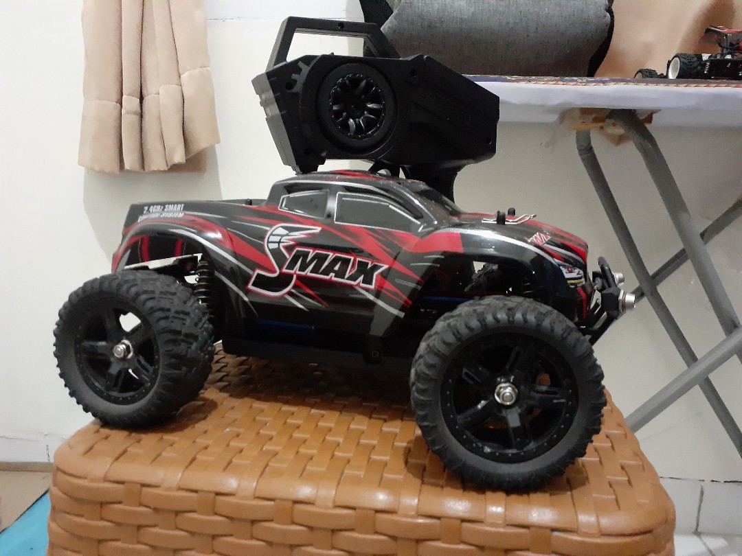 Rc car remo hobby Smax 1635 brushless full propo skala 1 : 16 fullset ...