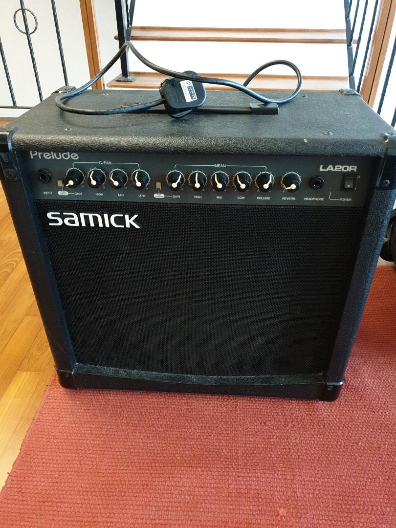 Samick amp top
