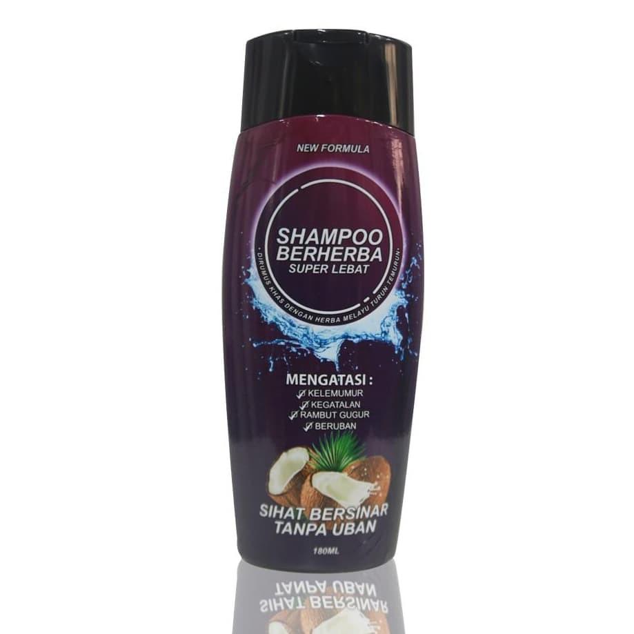Shampoo Berherba Super Lebat Health Beauty Hair Care On Carousell