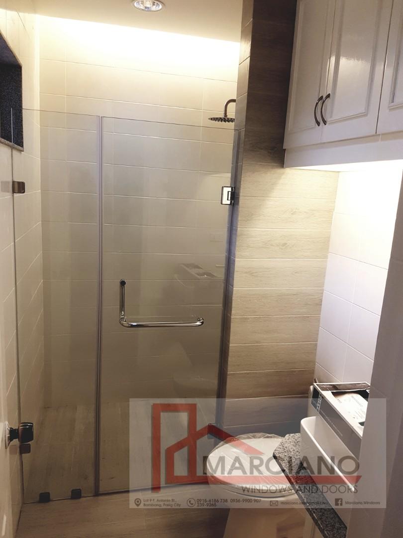 Shower Enclosure Tempered glass (Category: Construction & Building Materials) located in Pasig City. Submitted by marciano.windoors (Listing ID 254406828, Image 1). Description: Free Estimate, Free Delivery and Installation 24/7 Chat Support I Call NOW! 📞 0936 9900 907 / 0915 618 6738 ☎️ (02) 239 9265 📧 marciano.info@gmail.com Fb: https://www.facebook.com/Marciano.Windoors/ 🌍 www.marciano-glassanddecor.com ✔️Quality materials and accessories ✔