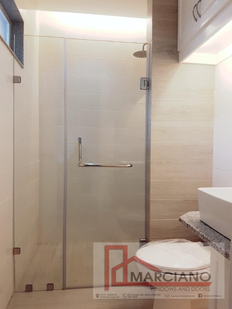 Shower Enclosure Tempered glass (Category: Construction & Building Materials) located in Pasig City. Submitted by marciano.windoors (Listing ID 254406828, Image 3). Description: Free Estimate, Free Delivery and Installation 24/7 Chat Support I Call NOW! 📞 0936 9900 907 / 0915 618 6738 ☎️ (02) 239 9265 📧 marciano.info@gmail.com Fb: https://www.facebook.com/Marciano.Windoors/ 🌍 www.marciano-glassanddecor.com ✔️Quality materials and accessories ✔