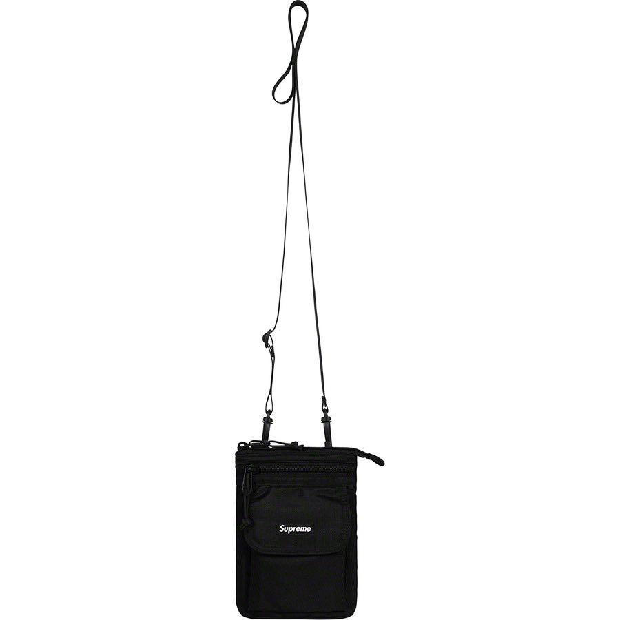 supreme sling bag black