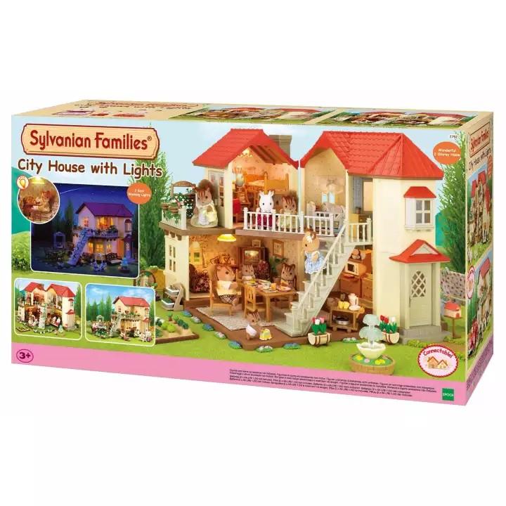 sylvanian families log cabin argos