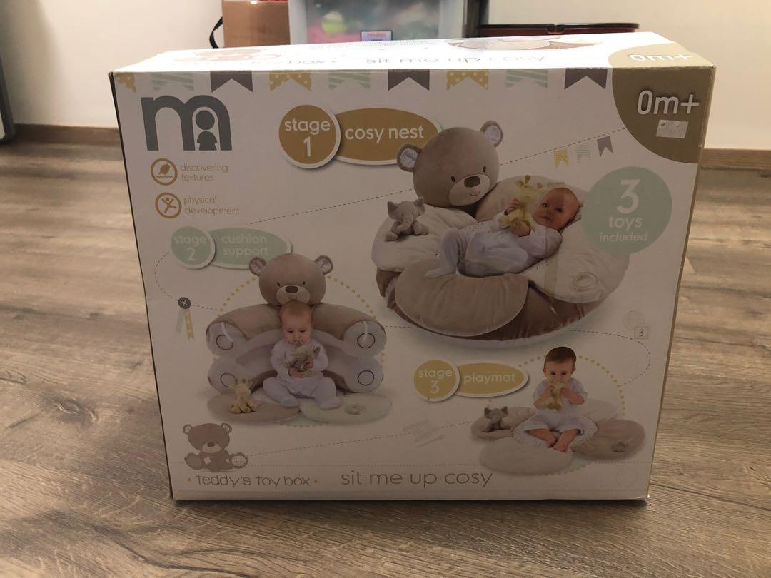 teddy's toy box sit me up cosy