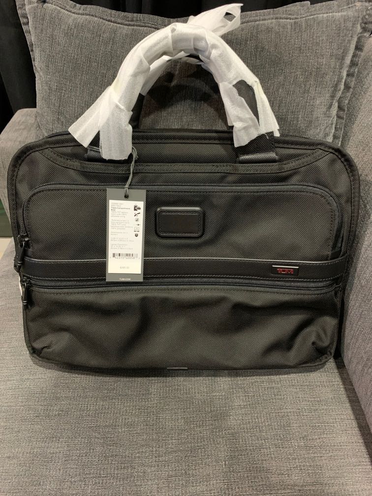 Tumi Alpha 2 Triple Compartment Brief Men s Fashion Bags Sling